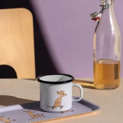 Mummikopp emalje 25 cl Sniff lilla