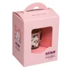 Mummikopp mini 3 cm Kjærlighet rosa gaveeske