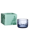 Mummi lyslykt 5,8 cm aqua