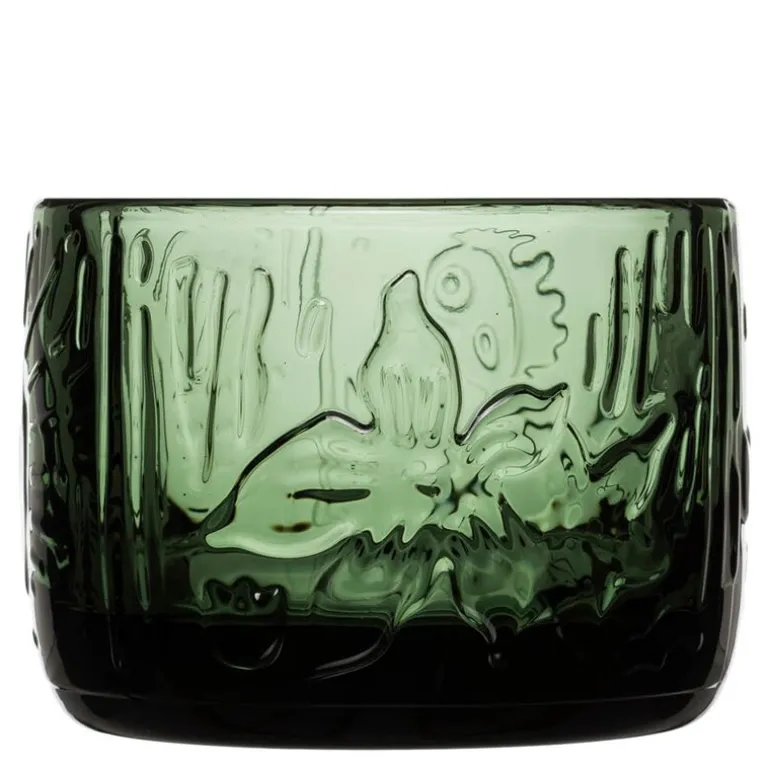 Mummi lyslykt 5,8 cm furugrønn