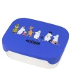 Mummi matboks metall 17,5x13,5 cm familie blå