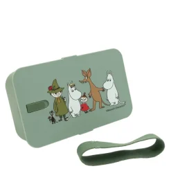 Mummi matboks 6x12x19 cm Familien grønn