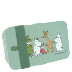 Mummi matboks 6x12x19 cm Familien grønn