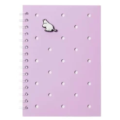 Mummi notatbok med charm lilla