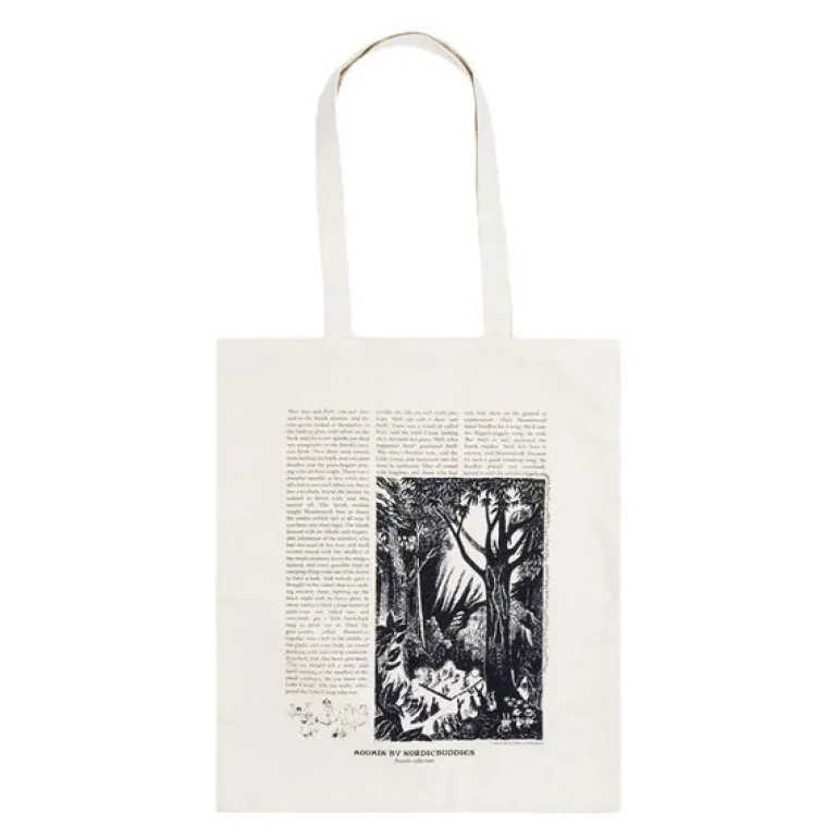 Mummi Novels handlenett 38,5x42 cm Kometen naturhvit