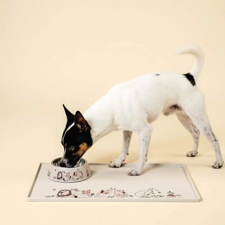 Mummi Pets matskål 16 cl beige