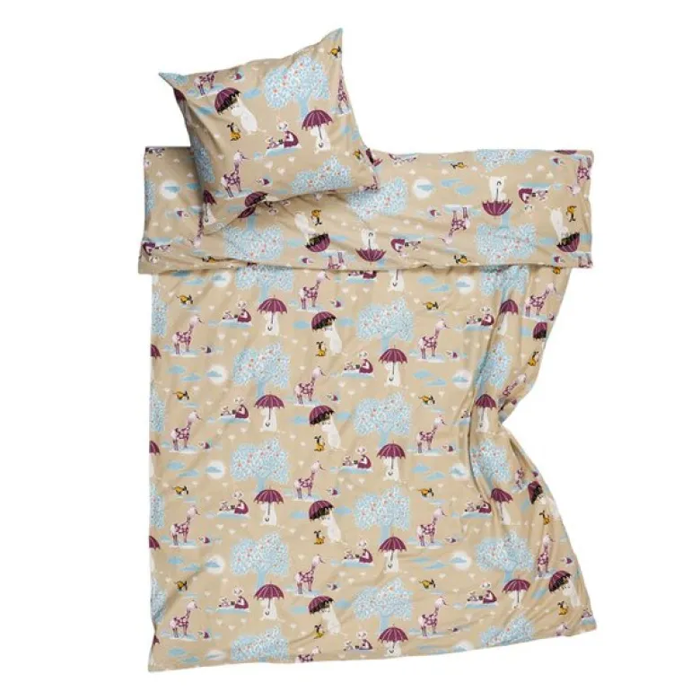 Mummi sengesett 140x200 cm Under paraplyen multi
