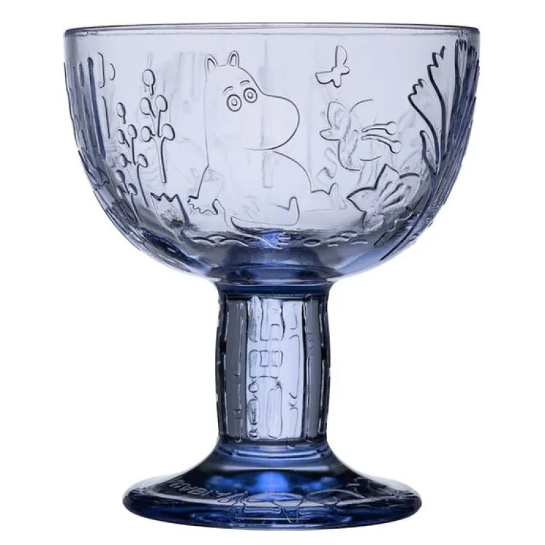 Mummi skål 14 cm aqua