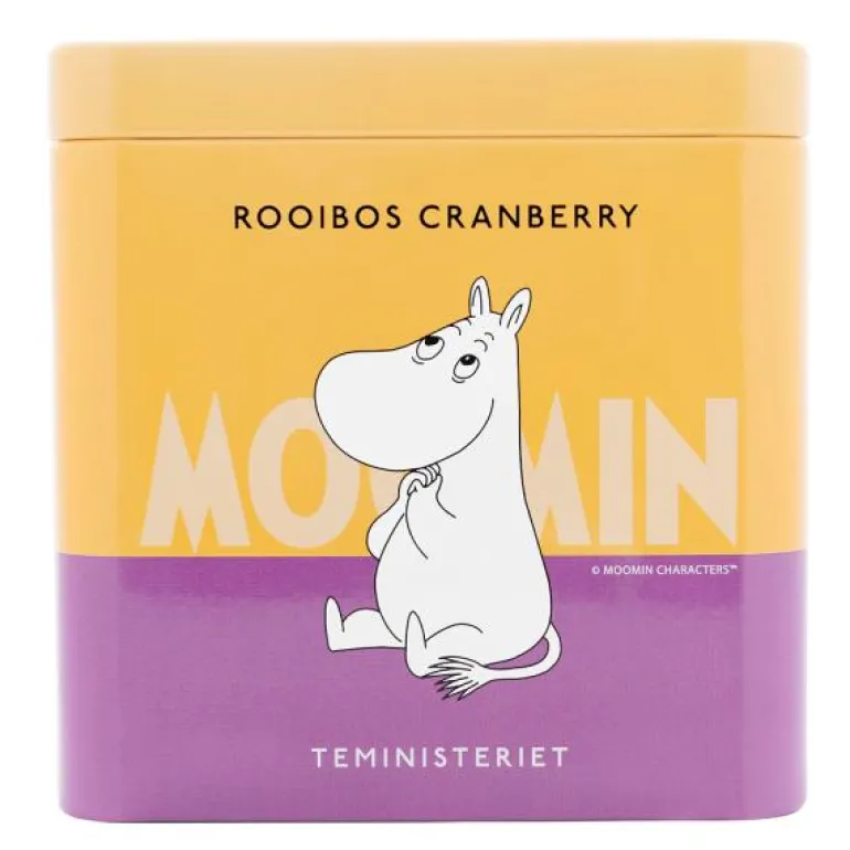 Mummi teboks Mummitrollet rooibos te tranebær 100g