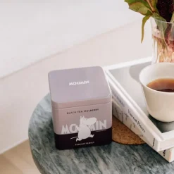 Mummi teboks Mummitrollet svart te morbær 250g