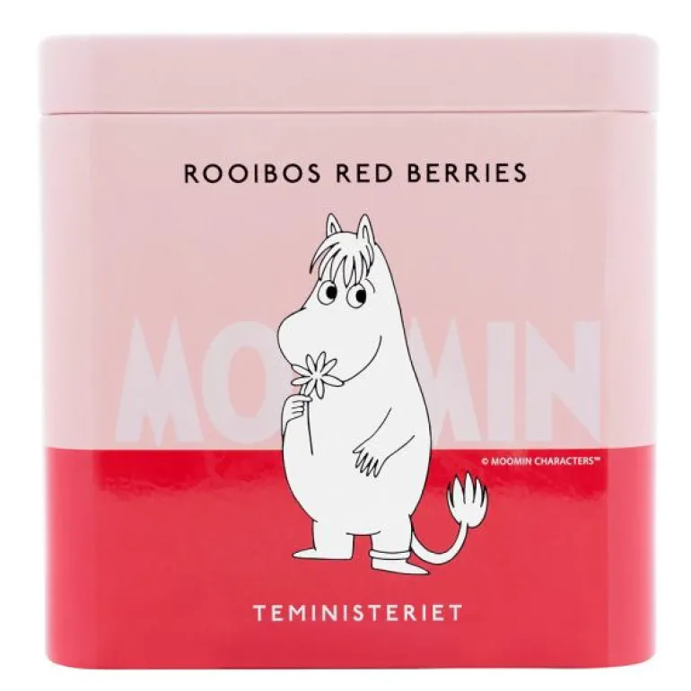 Mummi teboks Snorkfrøken rooibos te røde bær 100g