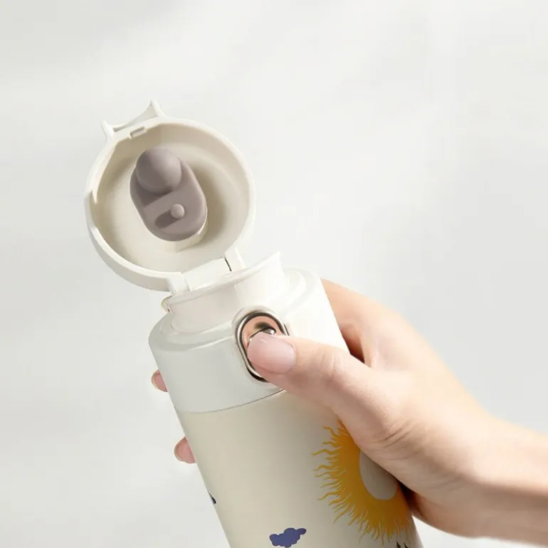 Mummi termokopp 42 cl grønn/hvit