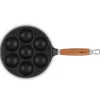 Munkepanne i støpejern 20 cm black