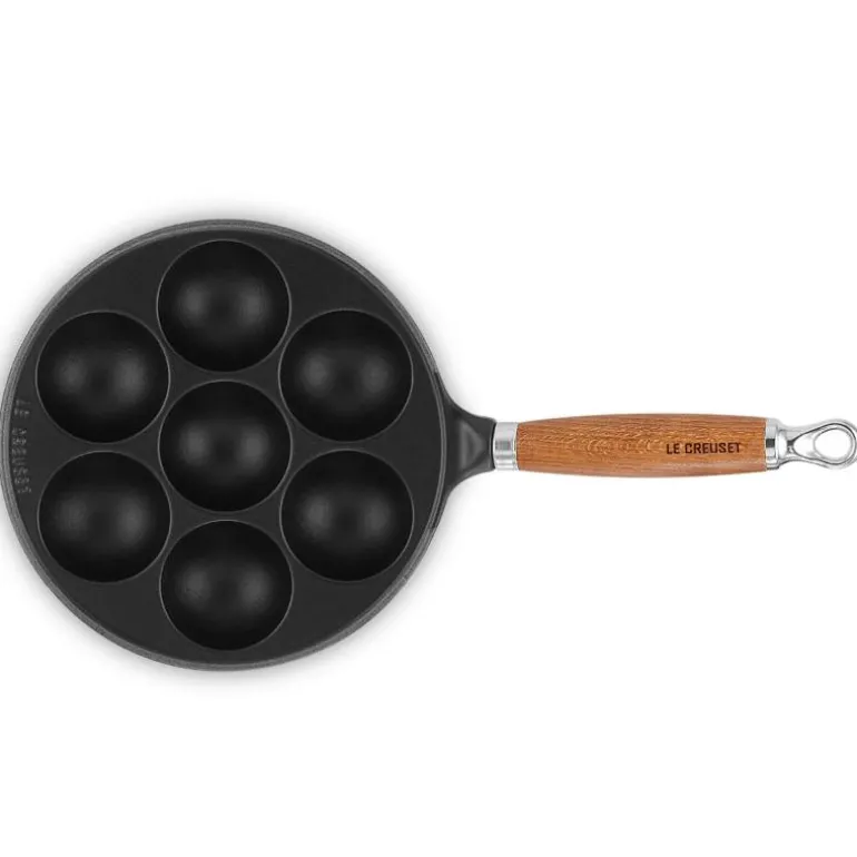 Munkepanne i støpejern 20 cm black