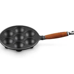 Munkepanne i støpejern 20 cm black