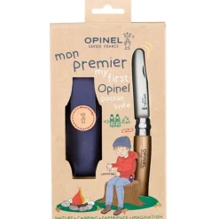 My first Opinel lommekniv 8 cm bøk m/beltehylster