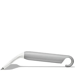 Nal med krok 25 cm hvit