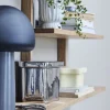 Nellie bærbar LED-lampe 33 cm mørkegrå