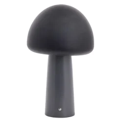 Nellie bærbar LED-lampe 33 cm mørkegrå