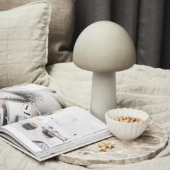 Nellie bærbar LED-lampe 33 cm sand