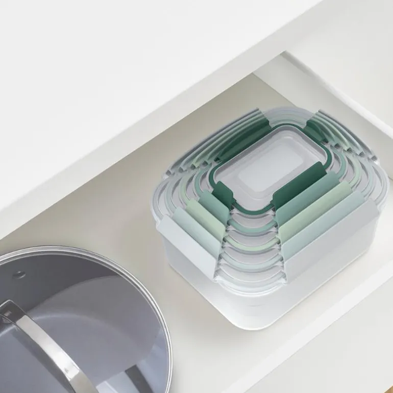 Nest lock sage oppbevaringsbokser