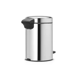 NewIcon pedalbøtte 3L blankt stål