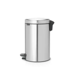 NewIcon pedalbøtte 12L børstet stål FPP