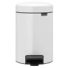 NewIcon pedalbøtte 3L hvit