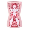 Nina vase 16,5 cm pink/rød