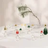Nisseunge juledekorasjon 10 cm med rød lue