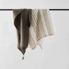 Noah kjøkkenhåndkle 50x70 cm beige stripe