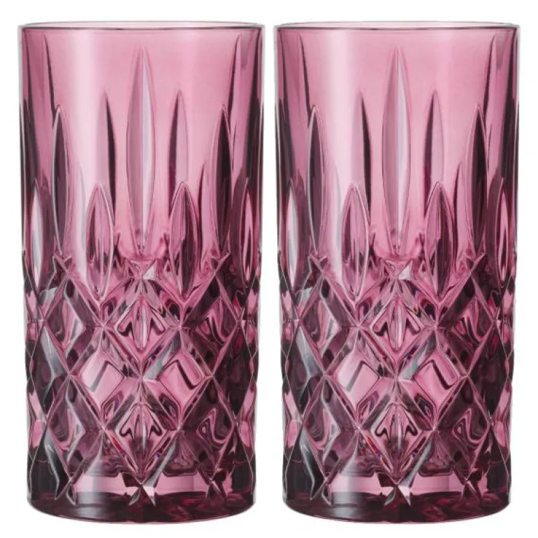 Noblesse Colour longdrinkglass 39,5 cl 2 stk berry