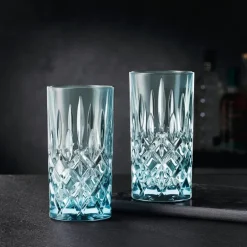Noblesse Colour longdrinkglass 39,5 cl 2 stk aqua