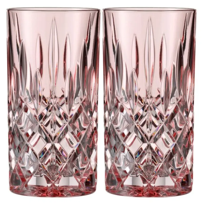 Noblesse Colour longdrinkglass 39,5 cl 2 stk rosé