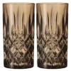Noblesse Colour longdrinkglass 39,5 cl 2 stk tobacco