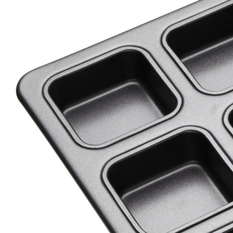 Non-stick bakeform for 12 stk brownies