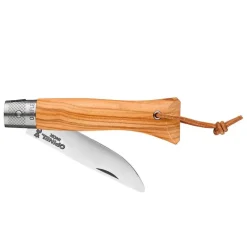 néo6 Opiflex lommekniv 7 cm oliventre