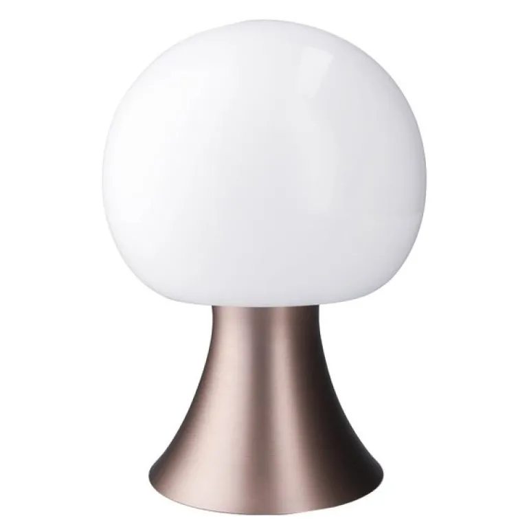 Noor LED-lampe 23 cm brun