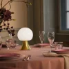 Noor LED-lampe 23 cm messing
