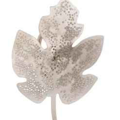 Nopal serviettring i metall 4x9,5x7,5 cm sølv