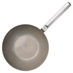 Norden wok 28 cm rustfritt stål