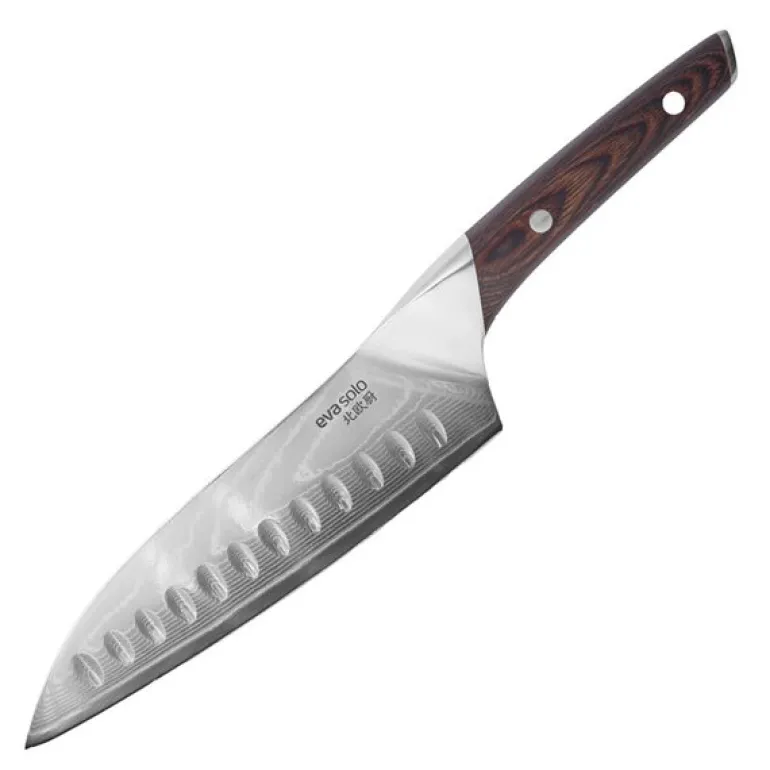 Nordic Kitchen Santoku kniv 18 cm pakkawood