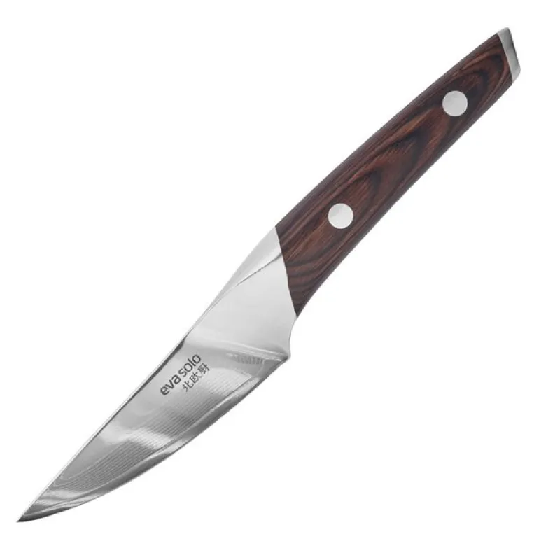 Nordic Kitchen urtekniv 9 cm pakkawood