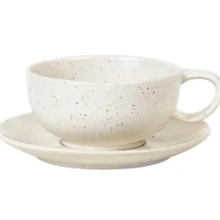 Nordic Vanilla kopp m/underskål 25 cl kremhvit