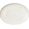 Nordic Vanilla ovalt fat 26,5x35,5 cm kremhvit