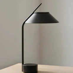 Nordic Vinkel LED-lampe bærbar svart