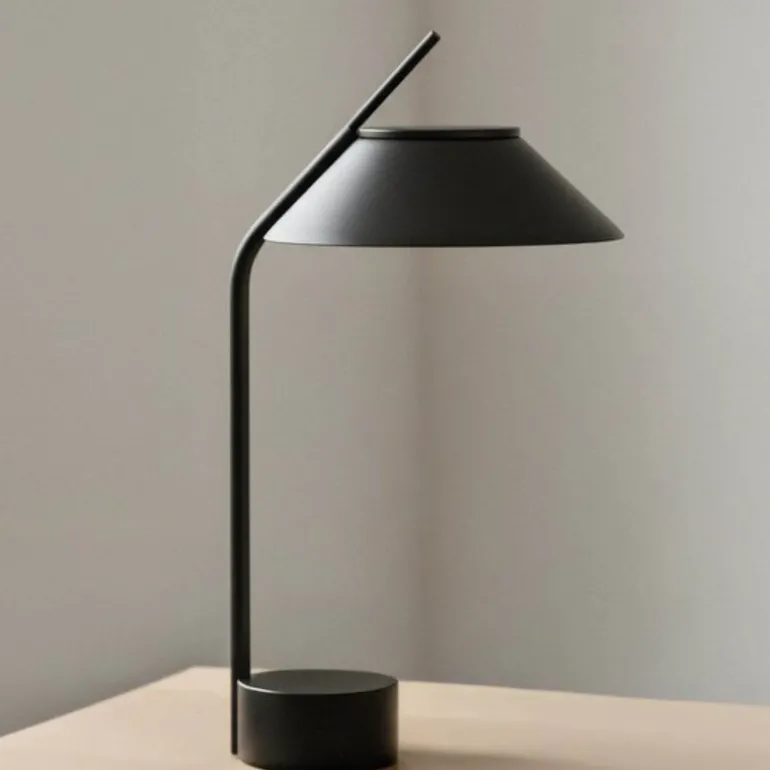 Nordic Vinkel LED-lampe bærbar svart