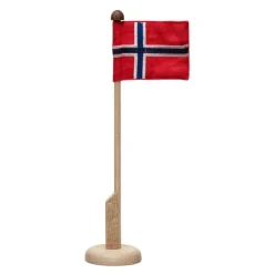 Nordic way bordflagg 30 cm eik
