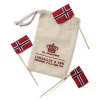 Nordic way bordflagg mini 15 cm 3 stk