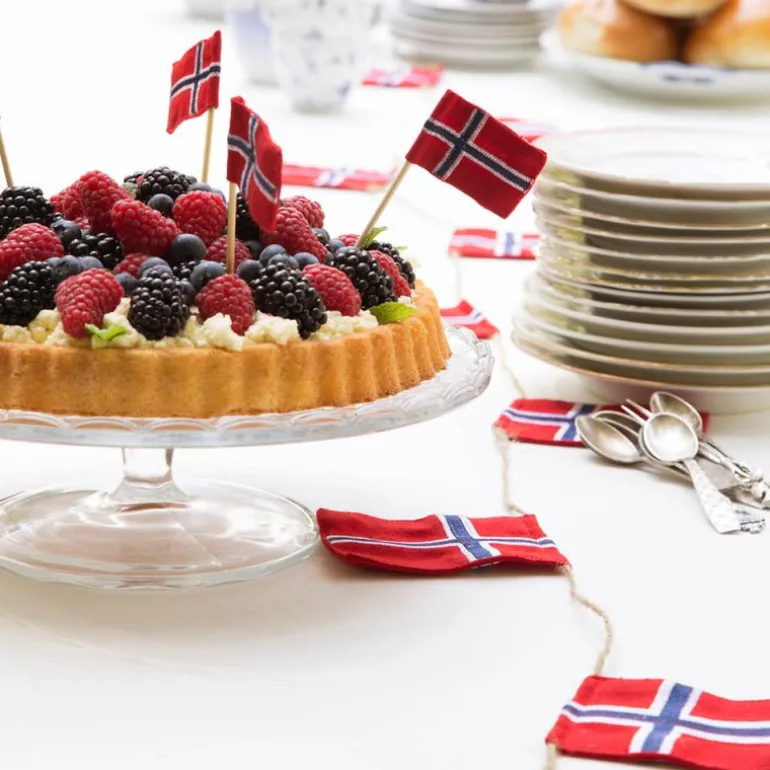 Nordic way kakeflagg 5 stk